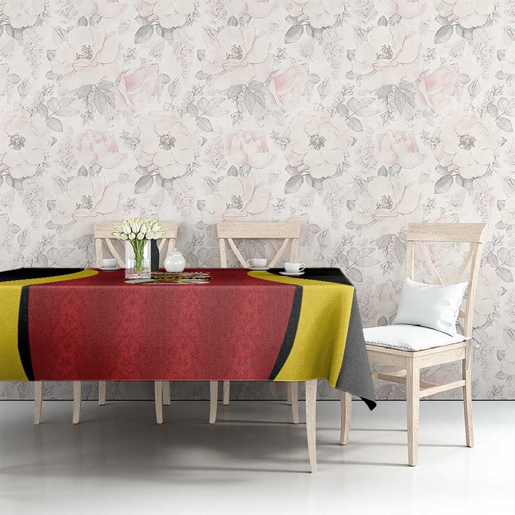 Belgium Football Tablecloth 2026 Go De Rode Duivels - Wonder Print Shop