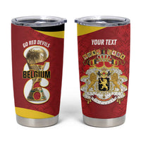 Custom Belgium Football Tumbler Cup 2026 Go De Rode Duivels - Wonder Print Shop