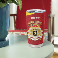 Custom Belgium Football Tumbler Cup 2026 Go De Rode Duivels - Wonder Print Shop