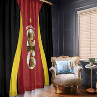 Belgium Football Window Curtain 2026 Go De Rode Duivels - Wonder Print Shop