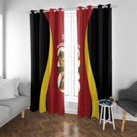 Belgium Football Window Curtain 2026 Go De Rode Duivels - Wonder Print Shop