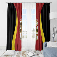 Belgium Football Window Curtain 2026 Go De Rode Duivels - Wonder Print Shop