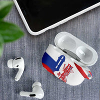 Puerto Rico AirPods Case Puerto Rican Proud El Morro Flag Wave Style