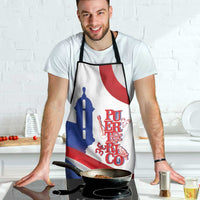 Puerto Rico Apron Puerto Rican Proud El Morro Flag Wave Style