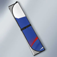 Puerto Rico Auto Sun Shade Puerto Rican Proud El Morro Flag Wave Style