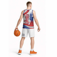 Puerto Rico Basketball Jersey Puerto Rican Proud El Morro Flag Wave Style