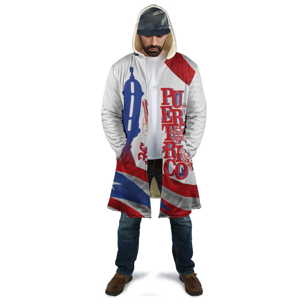 Puerto Rico Cloak Puerto Rican Proud El Morro Flag Wave Style