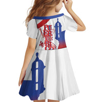 Puerto Rico Family Matching Mermaid Dress and Hawaiian Shirt Puerto Rican Proud El Morro Flag Wave Style