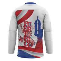 Puerto Rico Hockey Jersey Puerto Rican Proud El Morro Flag Wave Style