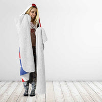 Puerto Rico Hooded Blanket Puerto Rican Proud El Morro Flag Wave Style