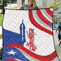 Puerto Rico Quilt Puerto Rican Proud El Morro Flag Wave Style