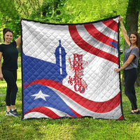 Puerto Rico Quilt Puerto Rican Proud El Morro Flag Wave Style