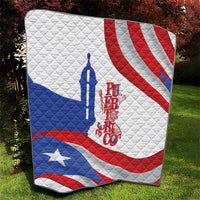 Puerto Rico Quilt Puerto Rican Proud El Morro Flag Wave Style