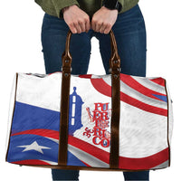 Puerto Rico Travel Bag Puerto Rican Proud El Morro Flag Wave Style