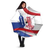 Puerto Rico Umbrella Puerto Rican Proud El Morro Flag Wave Style