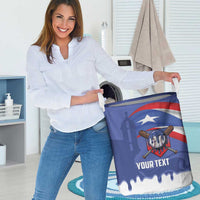 Puerto Rico 2026 Baseball Custom Laundry Basket Go Puerto Rican El Morro Drip Style