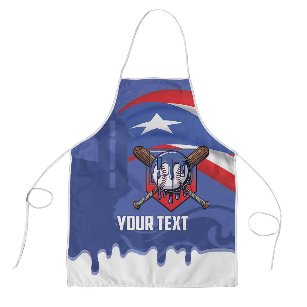 Puerto Rico 2026 Baseball Custom Apron Go Puerto Rican El Morro Drip Style