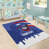 Puerto Rico 2026 Baseball Custom Area Rug Go Puerto Rican El Morro Drip Style