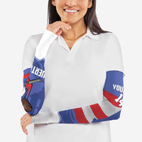 Puerto Rico 2026 Baseball Custom Arm Sleeves Go Puerto Rican El Morro Drip Style
