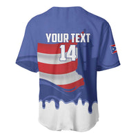 Puerto Rico 2026 Baseball Custom Baseball Jersey Go Puerto Rican El Morro Drip Style
