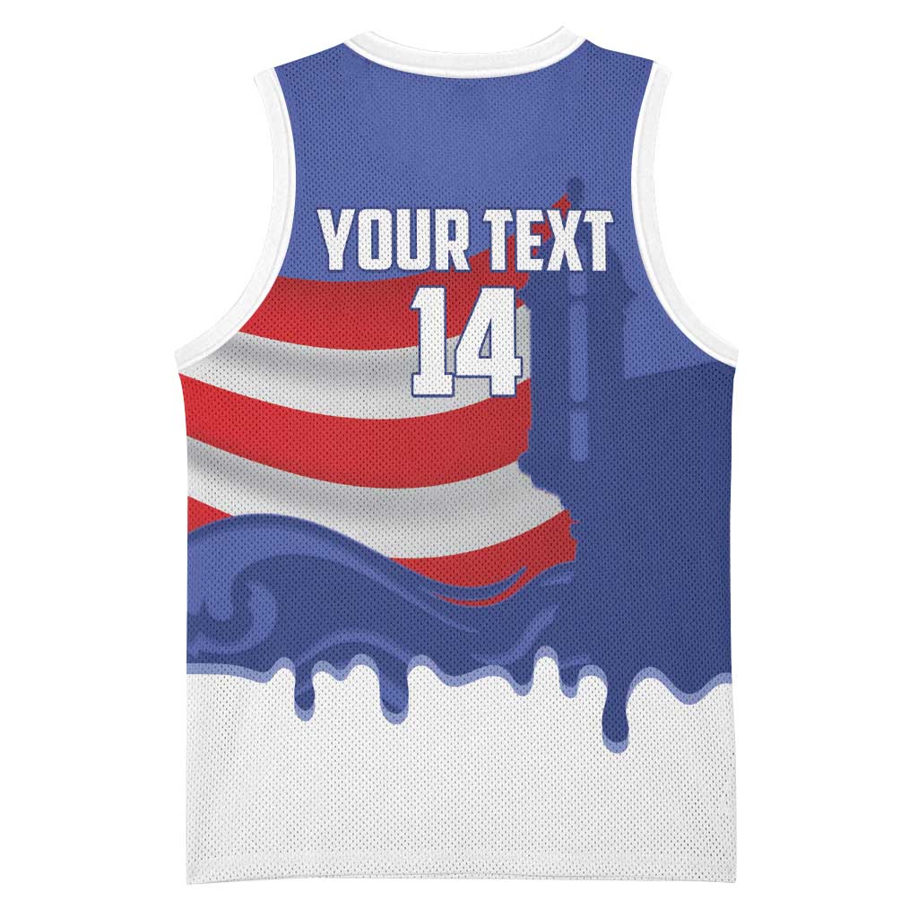 Puerto Rico 2026 Baseball Custom Basketball Jersey Go Puerto Rican El Morro Drip Style