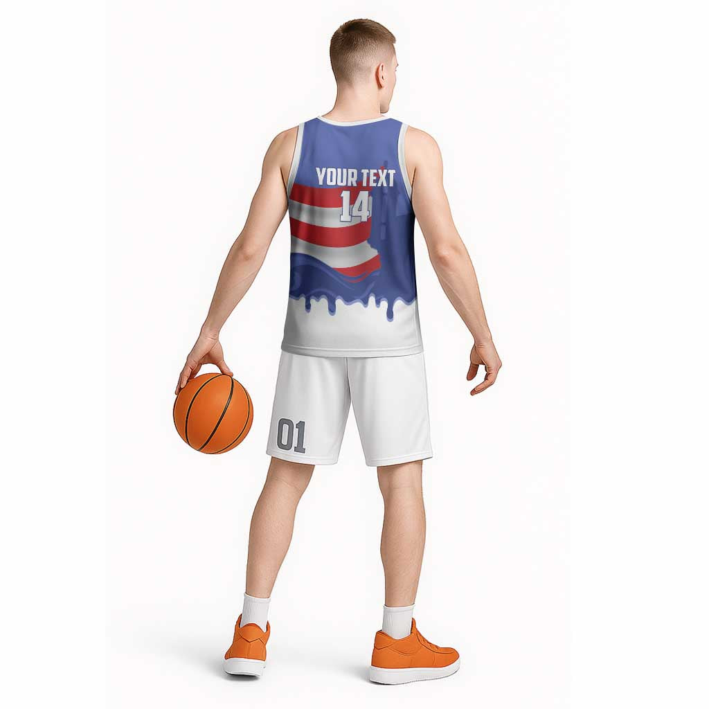 Puerto Rico 2026 Baseball Custom Basketball Jersey Go Puerto Rican El Morro Drip Style