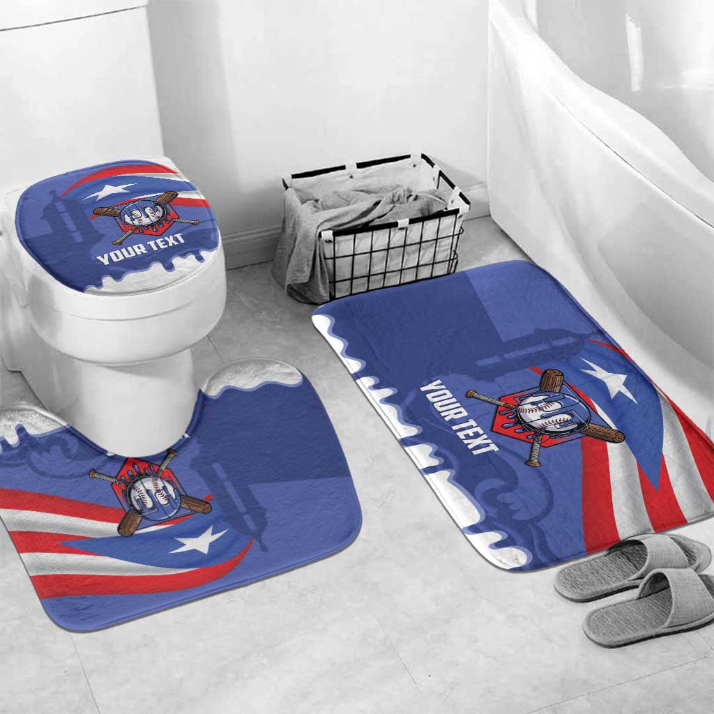 Puerto Rico 2026 Baseball Custom Bathroom Set Go Puerto Rican El Morro Drip Style
