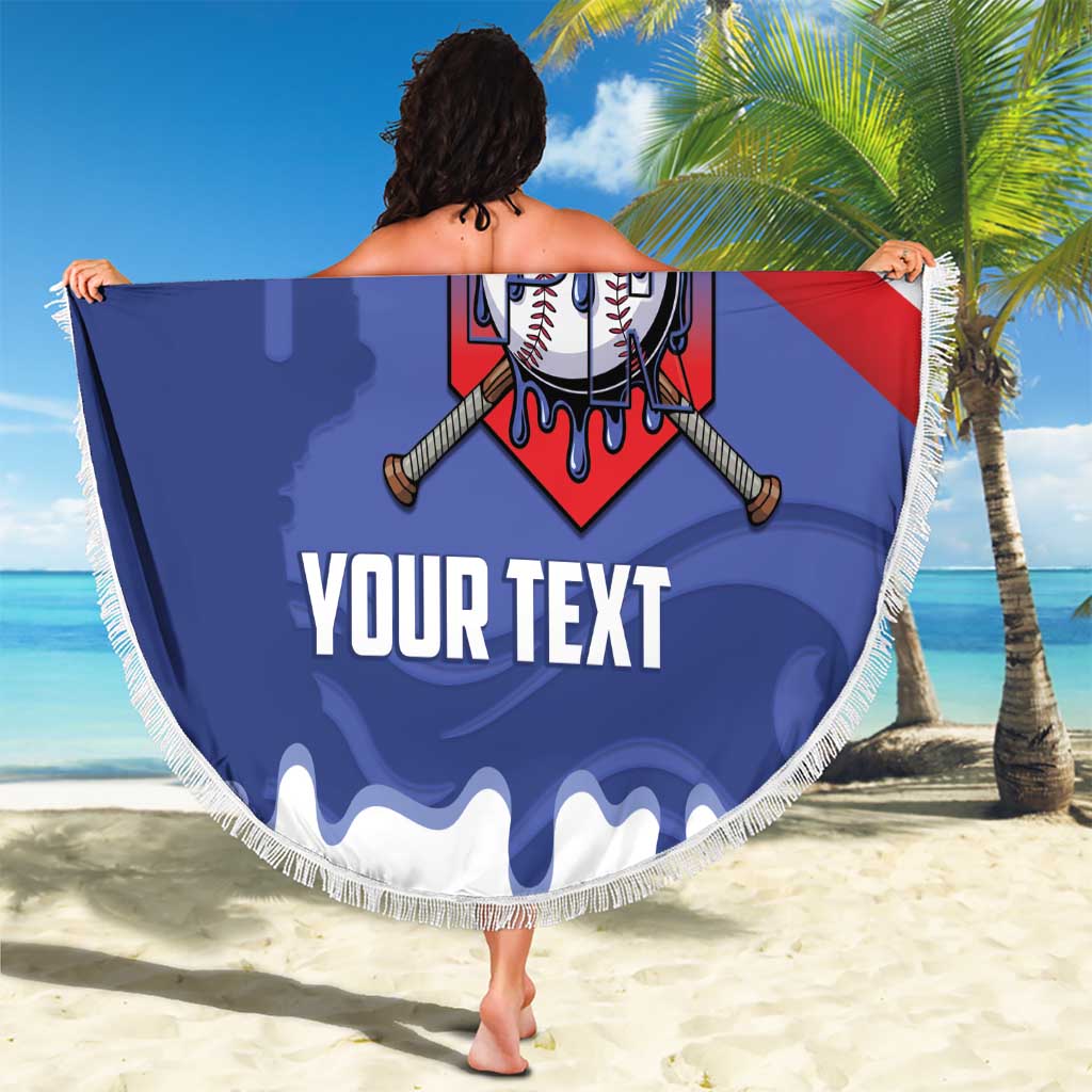Puerto Rico 2026 Baseball Custom Beach Blanket Go Puerto Rican El Morro Drip Style