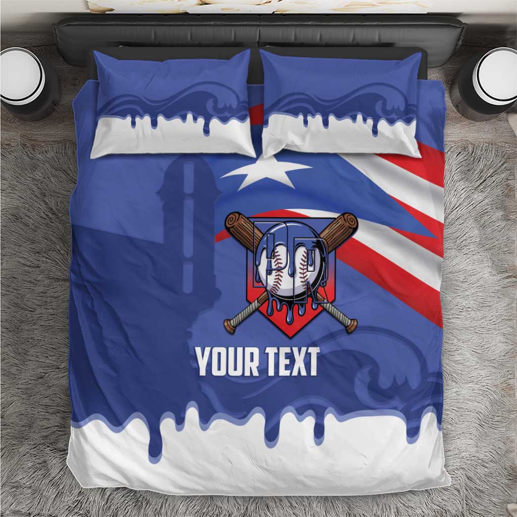 Puerto Rico 2026 Baseball Custom Bedding Set Go Puerto Rican El Morro Drip Style