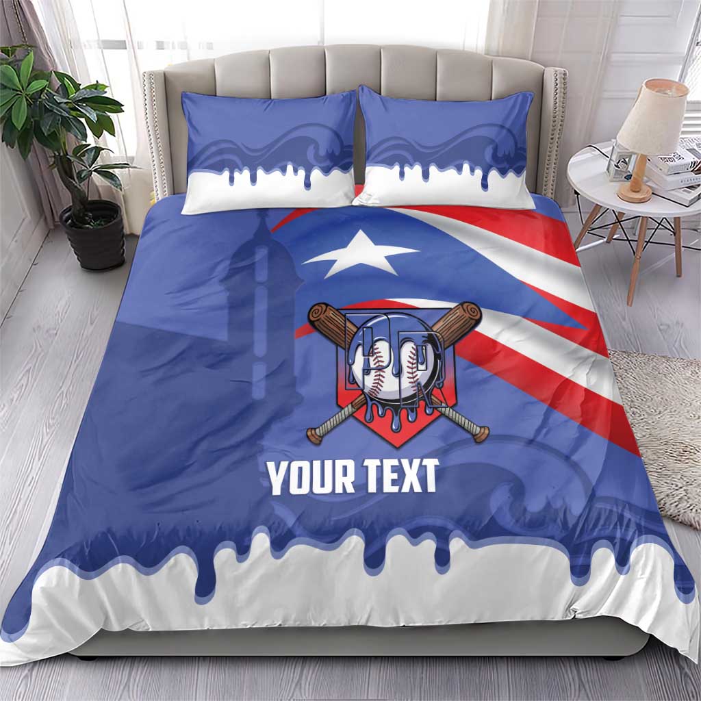 Puerto Rico 2026 Baseball Custom Bedding Set Go Puerto Rican El Morro Drip Style