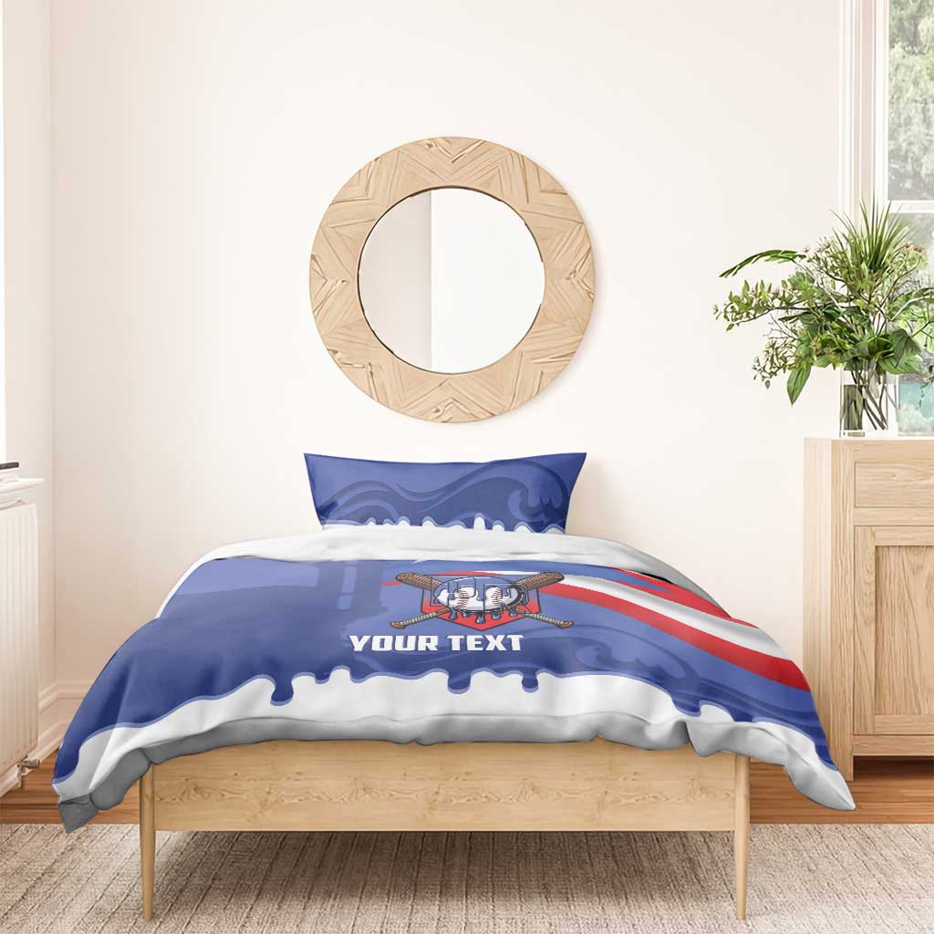 Puerto Rico 2026 Baseball Custom Bedding Set Go Puerto Rican El Morro Drip Style