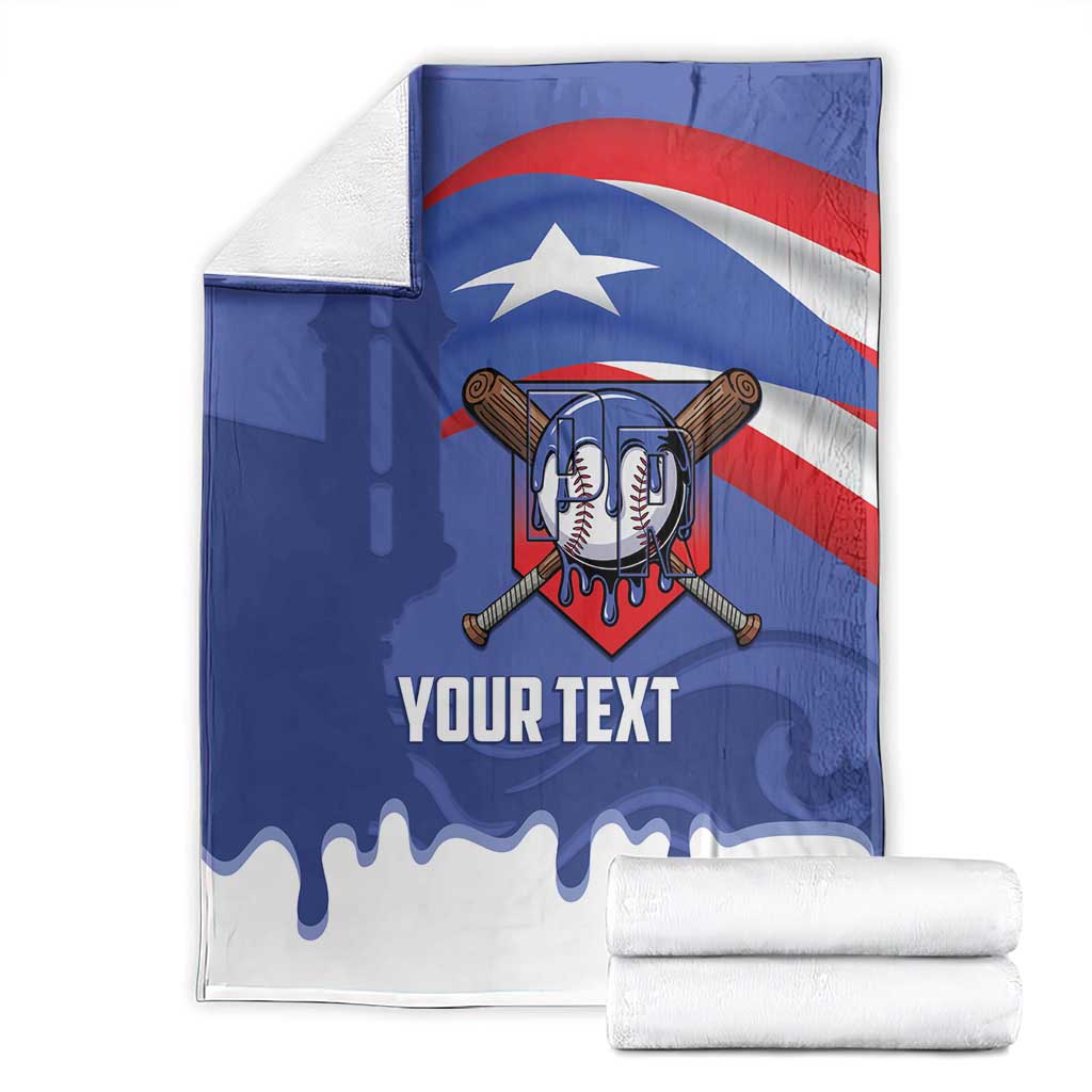 Puerto Rico 2026 Baseball Custom Blanket Go Puerto Rican El Morro Drip Style