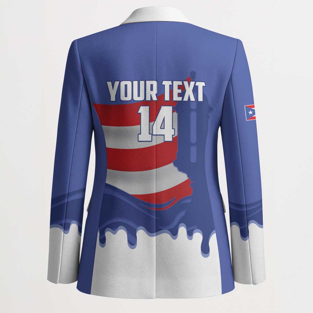 Puerto Rico 2026 Baseball Custom Blazer Go Puerto Rican El Morro Drip Style