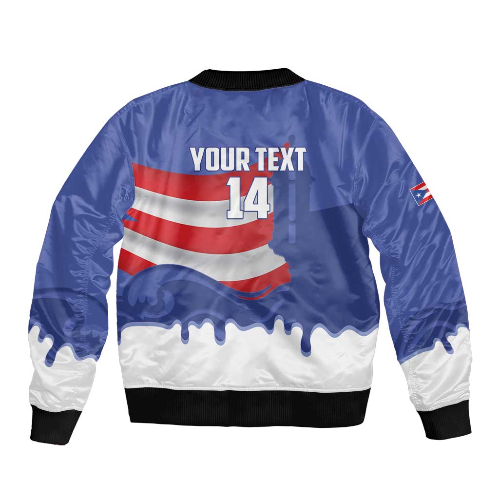Puerto Rico 2026 Baseball Custom Bomber Jacket Go Puerto Rican El Morro Drip Style