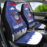 Puerto Rico 2026 Baseball Custom Car Seat Cover Go Puerto Rican El Morro Drip Style