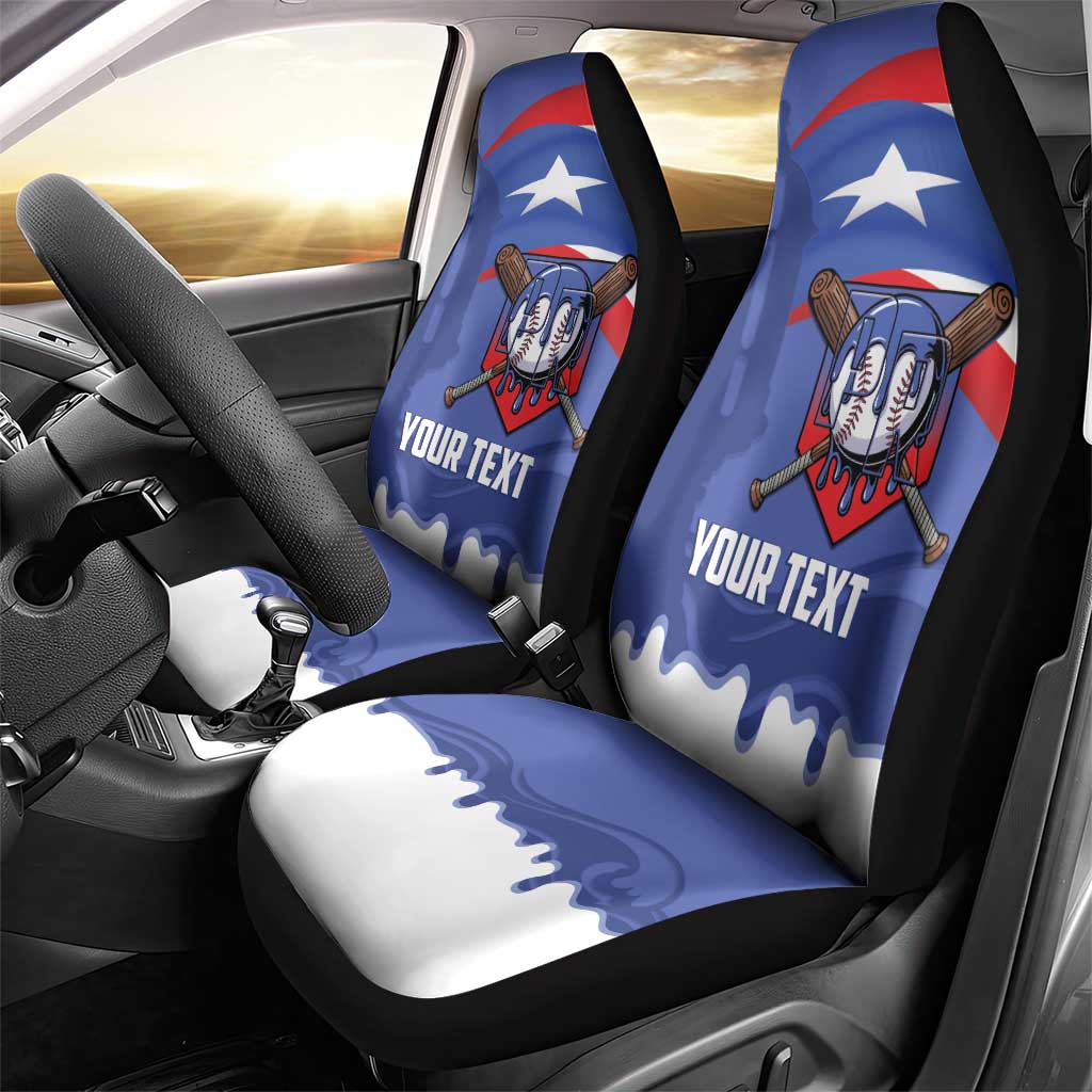 Puerto Rico 2026 Baseball Custom Car Seat Cover Go Puerto Rican El Morro Drip Style
