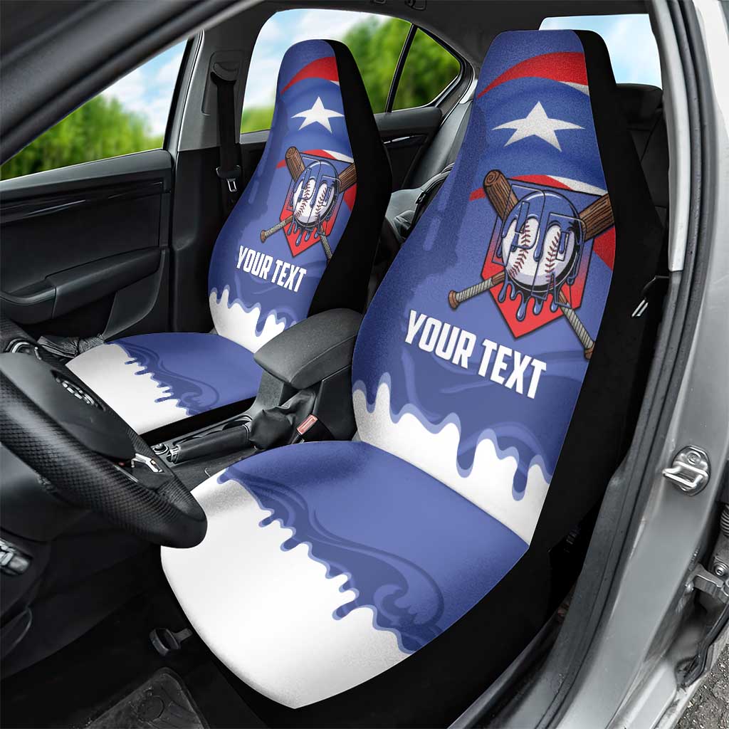 Puerto Rico 2026 Baseball Custom Car Seat Cover Go Puerto Rican El Morro Drip Style