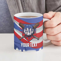 Puerto Rico 2026 Baseball Custom Ceramic Mug Go Puerto Rican El Morro Drip Style