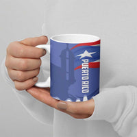 Puerto Rico 2026 Baseball Custom Ceramic Mug Go Puerto Rican El Morro Drip Style