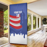 Puerto Rico 2026 Baseball Custom Door Cover Go Puerto Rican El Morro Drip Style