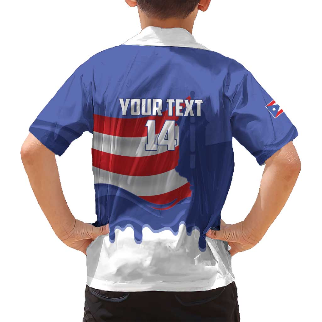 Puerto Rico 2026 Baseball Custom Family Matching Mermaid Dress and Hawaiian Shirt Go Puerto Rican El Morro Drip Style