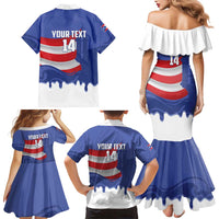 Puerto Rico 2026 Baseball Custom Family Matching Mermaid Dress and Hawaiian Shirt Go Puerto Rican El Morro Drip Style