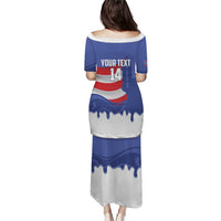 Puerto Rico 2026 Baseball Custom Family Matching Puletasi and Hawaiian Shirt Go Puerto Rican El Morro Drip Style