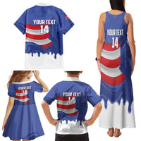 Puerto Rico 2026 Baseball Custom Family Matching Tank Maxi Dress and Hawaiian Shirt Go Puerto Rican El Morro Drip Style