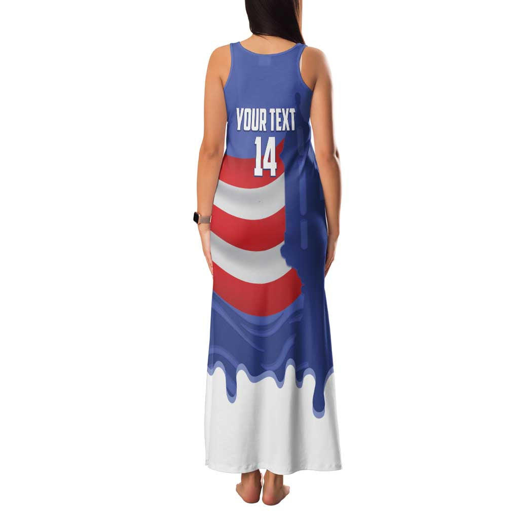 Puerto Rico 2026 Baseball Custom Family Matching Tank Maxi Dress and Hawaiian Shirt Go Puerto Rican El Morro Drip Style