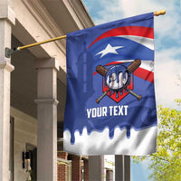 Puerto Rico 2026 Baseball Custom Garden Flag Go Puerto Rican El Morro Drip Style