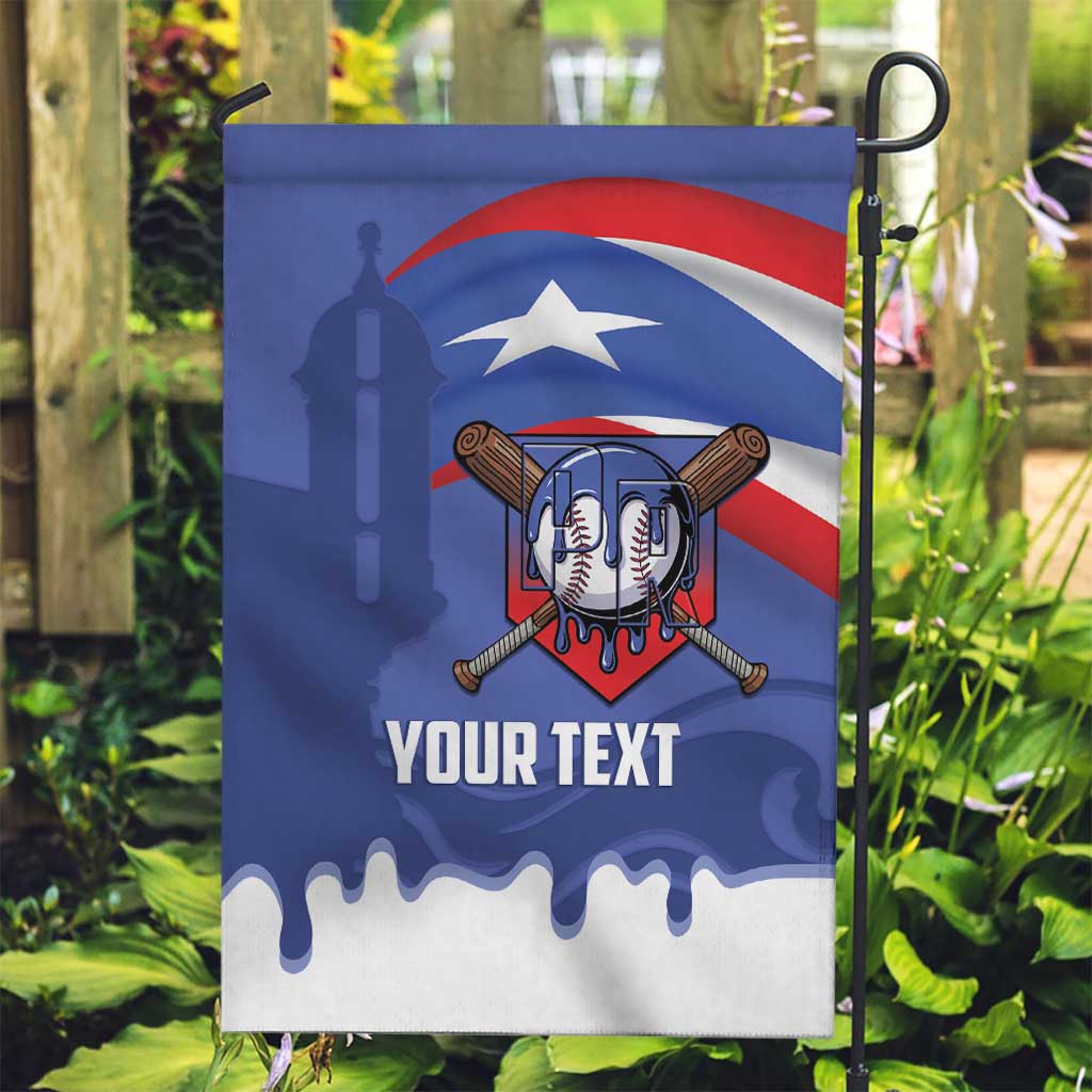 Puerto Rico 2026 Baseball Custom Garden Flag Go Puerto Rican El Morro Drip Style