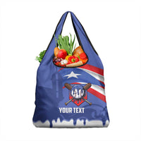 Puerto Rico 2026 Baseball Custom Grocery Bag Go Puerto Rican El Morro Drip Style