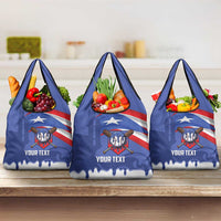 Puerto Rico 2026 Baseball Custom Grocery Bag Go Puerto Rican El Morro Drip Style