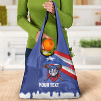 Puerto Rico 2026 Baseball Custom Grocery Bag Go Puerto Rican El Morro Drip Style